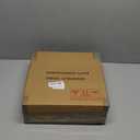 JEVERGN 24 Pack Gold Charger Plates, 13'' Reef Chargers for Dinner Plates, Gold Plate Chargers Set of 24, Round Plastic Charger for Wedding, Party Event, Dinner, Table Setting