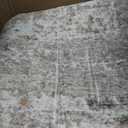 9x12 Washable Living Room Rugs - Modern Abstract Neutral Soft Large Area Rugs for Bedroom Non-Slip Low Pile Thin Stain-Resistant Carpet for Dining Room Home Office (Beige Grey)