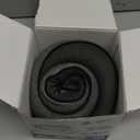 Advanced Memory Foam Neck Travel Pillow, Neck Pillow Airplane with Eye Mask & Ear Plugs, Designed for The Comfort of Travel & Office, Travel Pillow for Plane, Car, Home, Work, Dark Grey