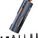 Swonder Seafalcon Paddle Board Pump – High-Pressure SUP Electric Air Pump with Auto Shut-Off, 12V DC Car Connector, Portable Inflator for Paddleboards, Kayaks, Inflatables, Boats (Cyan/Tangerine)