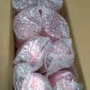 200 Pack Pink Plastic Cups, 12 oz Clear Plastic Disposable Cups, Big Size Fancy Party Cups for Mother's Day, Party, Wedding, Reception