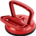 MAXPOWER Glass Suction Cup, Aluminum Vacuum Suction Cup Lifter for Replace Windshield Tile Marble Floor, 110 Lbs Load Capacity, 4.7" Suction Pad