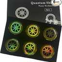 6 Pcs Cell Phone Protection Stickers Neutralizers for Smartphones, Tablets, Laptops, Computers, WiFi, TV, Monitors