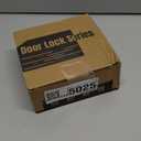 Privacy Door Lever, Heavy Duty Door Handle,Thumb-Turn Locking Inside,Round Design Reversible Door Lock for Hallway or Bathroom-Polished Brass Finish (1 Pack)