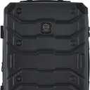 Wrangler ATG Trailway Expandable Hardside Luggage, Jet Black, 22" Carry-On