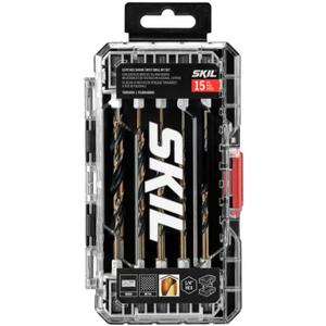 SKIL 15-Piece Hex Shank Twist Drill Bit Set-TDB5000 (One Size)
