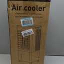 Portable Air Conditioners,3-in-1 Evaporative Cooling Fans that Blow Cold Air, 2 Modes 3 Speeds, 7H Timer & Remote, 120Oscillation, Windowless Portable AC Swamp Cooler w/ 8L Tank for Home Bedroom