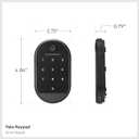 Yale Keypad - Smart Bluetooth Keypad for Yale Approach, Wi-Fi Lock, Smart Locks for Easy Pin Code Entry and One-Touch Locking