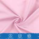 2 x Cot Sheets 31" x 75", 2 Pack Cot Size Sheet Fitted with Narrow Twin/Camp Bunk/Rvs Bunk/Guest Beds/Army Cots/Trifold Mattress, Super Soft Breathable Microfiber Bed Cover, Bottom Sheet, Pink