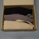 Seamless Jelly Bras for Women 3 Pack - Deep V Wireless Push Up No Wire Womens Bra Padded Comfort with Support for Gifts (Medium, Black+skin+gray)