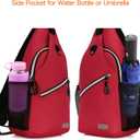 MOSISO Small Sling Bag for Women Men, Casual Crossbody Shoulder Bag, Sling Backpack Chest Daypack for Travel Hiking