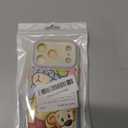 Compatible with iPhone 17 Pro Cute Case, Kawaii Phone Case TPU Leather Zoo Cartoon case Soft Rubber Shockproof Protective for iPhone 17 Pro Case Cover for Women Girls