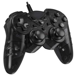NBCP Wired PS3 PC Game Controller TV Box USB Steam Gamepad joystick Joypad with Dual Vibration feedback Turbo Trigger for Windows 7/8 /8.1/10/ Laptop
