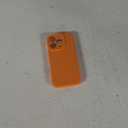 LOVE 3000 Designed for iPhone 16 Pro Case, Premium Silicone with [Soft Anti-Scratch Microfiber Lining] Shockproof Protective Phone Case for Men Women Girls 6.3", Bright Orange