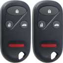 OUCG8D-344H-A Key Fob Shell Case Compatible with CR-V 2002 2003 2004 2PCS