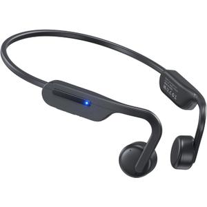 Bone Conduction Headphones, Open Ear Headphones, Superior Sound Wireless Bluetooth Running Headphones 10H Playtime, Comfortable Fit Waterproof for Music, Workouts, Travel