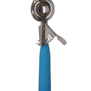 Trigger Ice Cream Scoop, Disher with Trigger Lever and Comfort Grip Handle, 1 Pack, Blue