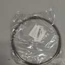 1pcs Microwave Turntable Ring, 7in Microwave Oven Tray Roller Spinner Replacement Parts Glass Plate Tray Support Holder Rotating Ring for 9.65-10.63in Glass Plates