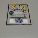 DOK TigerToes Premium Non-Slip Dog Socks for Hardwood Floors - Extra-Thick Grip That Works Even When Twisted - Prevents Licking, Slipping, and Great for Dog Paw Protection (Breezy Blue, Medium)