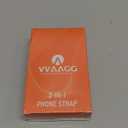 VVAAGG Cell Phone Lanyard for iPhone: Adjustable Phone Strap Crossbody Neck and Wrist Strap Anti-Theft Lanyard Travel Essential Compatible for iPhone Android Smartphones (Black)