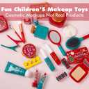 Advent Calendar 2025 Girls Pretend Play Fake Makeup Toys Stocking Stuffers Toys for Kids