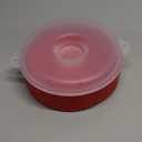 Goodful Silicone Popcorn Popper, Collapsible Hot Air Microwavable Popcorn Maker, Bowl Made without BPA, Red (3 Quart)
