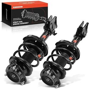A-Premium Front Pair Complete Suspension Strut & Coil Spring Assembly Compatible with Subaru Impreza 2004 2005 2006 2007