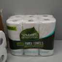Seventh Generation 100% Recycled Paper Towels, 2 Ply, 140 Sheets, 6 Rolls (White)