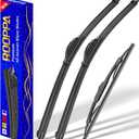 3 wipers Replacement for 2018-2023 Chevy Chevrolet Traverse, Windshield Wiper Blades Original Equipment Replacement - 24"/20"/10" (Set of 3) U/J HOOK