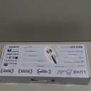 LUXE Bidet NEO 320 - Warm Water, Dual Nozzle, Self-Cleaning, Non-Electric Bidet Attachment for Toilet Seat, Adjustable Water Pressure, Rear & Feminine Wash (White)