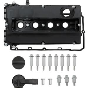 MITZONE Upgrade Valve Cover Compatible with Chevrolet Cruze 2010-2015 Trax 2013-2020 Aveo Aveo5 2009-2011 Pontiac G3 2009-2010 Saturn Astra 2008-2009 1.6L 1.8L Replace 55564395 55558673
