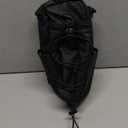 Magnetic Gym Bag for Men Women-Water Bottle Carrier Holder with Strap & Phone Pockets for 40oz Tumbler with Handle, 4 Built-in Magnets Small Gym Bag for Sports, Concert Airline Travel Walking (Black)