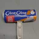 ChomChom Roller Pet Hair Remover  Original Size Reusable Lint Roller for Cat & Dog Hair on Furniture, Couch, Carpet, Car, Rugs & Bedding  Portable, Eco-Friendly (White)