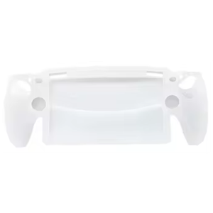 for PS5 Portal Silicone Protective Cover, Soft PS5 Skin Case for PlayStation Portal 2023 Remote Player, Silicone Case Anti-Slip Accessories Skin - White