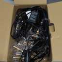 Ollny S11 50FT Outdoor String Lights with Remote, 3 Modes Dimmable Timers Waterproof Connectable Outside Lights, 24+2 LED Spare Bulbs Dusk to Dawn Hanging Light for Yard Balcony Camping Gazebo Garden