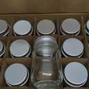 U Pack 2oz Mason Jar with Silver Lid for Honey Jam Spice Pack of 24 Sets