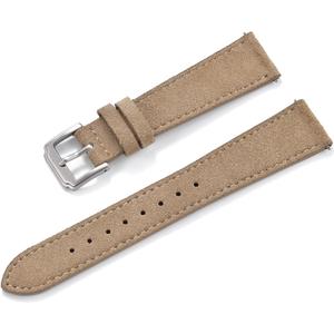 Unisex 18mm 19mm 20mm 22mm Super Soft Suede Leather Watch Band Quick Release Lightweight Watch Strap