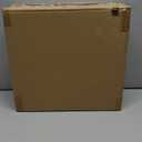 20 Slots PU Leather Sunglasses Organizer Jewelry Box,Multiple Pairs of Large Sunglasses Case Holder with Clear Lid (Black)