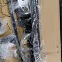 10L0L Golf Cart Rear Seat Kit for Club Car Precedent/Tempo/Onward 2004-Up | Back Flip Seat with High-Density Foam Cushions | Fold Down Rear Seat | Includes Free 4 Passenger Golf Cart Cargo Net