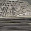 Moroccan Washable Runner Rug, 2x6 Ultra Soft Non-Slip Vintage Boho Hallway Kitchen Runner Rug Floor Carpet for Bedroom Bathroom Laundry Living Room (Black)