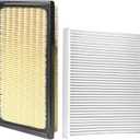 Engine Cabin Air Filter Compatible with RAV4 Hybrid (2019-2025), Highlander Hybrid (2020-2025), Sienna Venza (2021-2025), Camry Hybird (2018-2025), Air Filter Replaces17801-F0020, 87139-58010