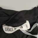 GRACE KARIN Womens Long Lantern Sleeve High-Neck Ruched Front Fitted Blouse (XX-Large, Black)