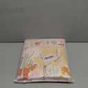 Estmy Woodland Forest Rug Washable, Thin Profile Cute Pink 2x3 Non Slip Abstract Nature Inspired Rug Aesthetic Botanical Floral Animals Accent Area Rugs for Bedroom Bathroom Kitchen Dorm