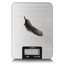 Food Kitchen Scale High-Precision Digital Scale Accurate Weighing for Baking & Cooking Enthusiasts(Shiny Black)