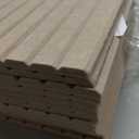 Large Cork Boards for Walls 48"x 36" - 1/2 Thick Bulletin Board, 12 Pack Felt Wall Tiles with Slat Wall Paneling, Pin Board Corkboards for Office - Tan