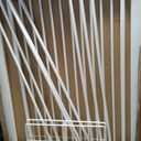 No Pawblems 71" Extra Tall Pet Gate, 29"-43" Wide Pressure Mounted, White
