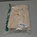 Women's Split Maternity Dress Fine Ribbed with Sparkly Gold Foil, Bodycon Ruched Pregnancy Dresses Baby Shower (Medium)