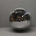 NuLink 12" Disco Ball Decor Hanging Disco Ball Mirror Ball for Party Decoration Wedding Home (Silver)