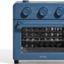 Our Place Wonder Oven | 6-in-1 Air Fryer & Toaster Oven with Steam Infusion | Compact, Countertop Friendly, Fast Preheat, Multifunctional | Air Fry, Toast, Roast, Bake, Reheat & Broil | Blue Salt (12.7 Quarts)
