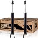 349139 Rear Pair Complete Struts Coil Spring Assembly Compatible for 2009-2014 + 2016-2018 Nissan Maxima Shock Absorbers Replacement (2Pcs)